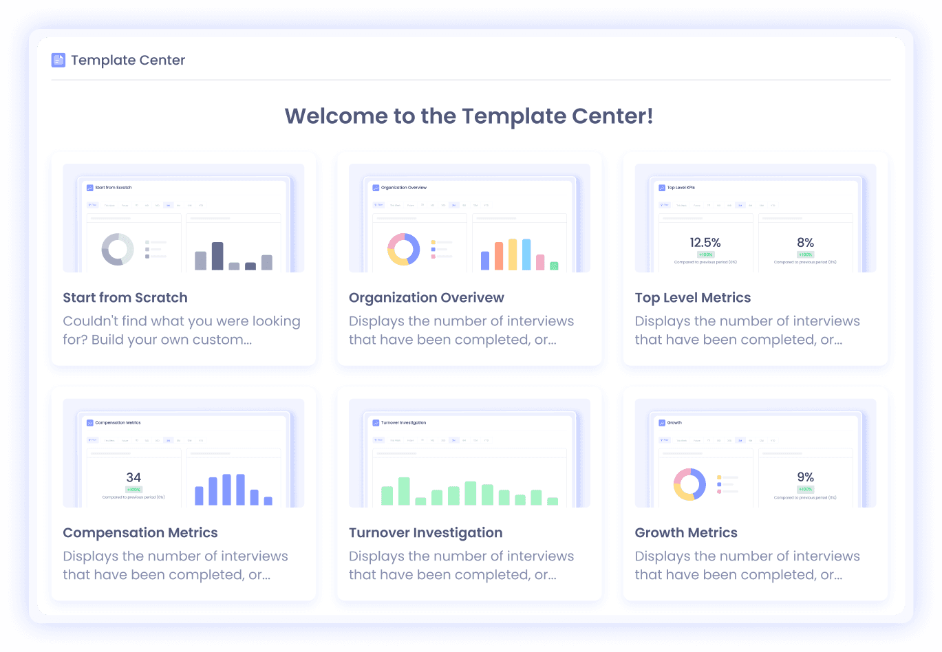 dashboard templates